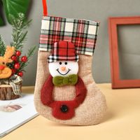 Vintage Bear Socks Candy Gift Bags Christmas Decoration Wholesale Nihaojewelry sku image 26