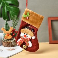 Vintage Bear Socks Candy Gift Bags Christmas Decoration Wholesale Nihaojewelry sku image 52