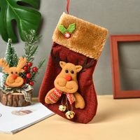 Vintage Bear Socks Candy Gift Bags Christmas Decoration Wholesale Nihaojewelry sku image 53
