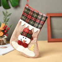 Vintage Bear Socks Candy Gift Bags Christmas Decoration Wholesale Nihaojewelry sku image 32