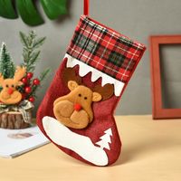 Vintage Bear Socks Candy Gift Bags Christmas Decoration Wholesale Nihaojewelry sku image 33