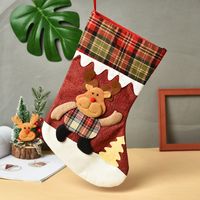 Vintage Bear Socks Candy Gift Bags Christmas Decoration Wholesale Nihaojewelry sku image 74