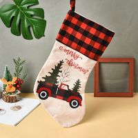 Vintage Bear Socks Candy Gift Bags Christmas Decoration Wholesale Nihaojewelry sku image 80