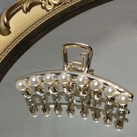 Großhandel Perle Metall Hai-clip Nihaojewelry sku image 1
