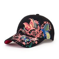 Ethnic Embroidery Butterfly Baseball Cap Wholesale Nihaojewelry sku image 2