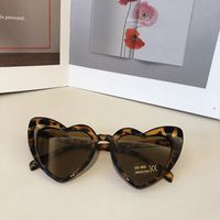 Wholesale Retro Heart-shaped Frame Children's Sunglasses Nihaojewelry sku image 1