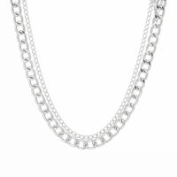 Großhandel Schmuck Retro Dicke Kette Mehrschichtige Halskette Nihaojewelry sku image 1