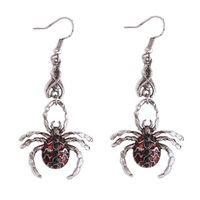 Halloween Retro Dark Style Dripping Spider Earrings Wholesale Nihaojewelry sku image 1