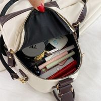 Fashion Retro Contrast Color Small Backpack Wholesale Nihaojewelry main image 5
