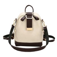 Fashion Retro Contrast Color Small Backpack Wholesale Nihaojewelry main image 6