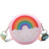 Kinder Regenbogen Runde Umhängetasche Großhandel Nihaojewelry sku image 1