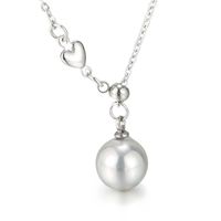 Korean Stainless Steel Shell Pearl Pendant Necklace Wholesale Nihaojewelry sku image 7