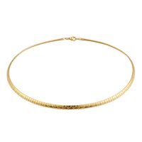 Titanium Steel 18K Gold Plated Simple Style Plating Geometric Necklace sku image 11