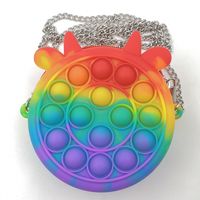 New Mini Rainbow Color Dekompressionsbeutel Großhandel Nihaojewelry sku image 4