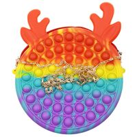 New Mini Rainbow Color Dekompressionsbeutel Großhandel Nihaojewelry sku image 12