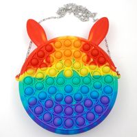 New Mini Rainbow Color Dekompressionsbeutel Großhandel Nihaojewelry sku image 14