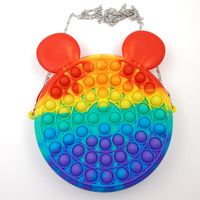 New Mini Rainbow Color Dekompressionsbeutel Großhandel Nihaojewelry sku image 15