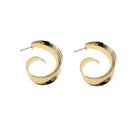 Retro Arc Circle Irregular Metal Earrings Wholesale Jewelry Nihaojewelry main image 6