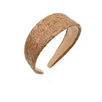 Wholesale Straw Woven Sponge Headband Nihaojewelry main image 6