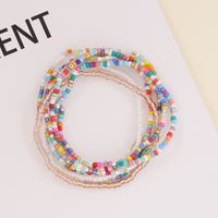 Rice Beads Crystal Splicing Bohemian Style Bracelet Wholesale Jewelry Nihaojewelry main image 5
