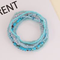Rice Beads Crystal Splicing Bohemian Style Bracelet Wholesale Jewelry Nihaojewelry main image 6