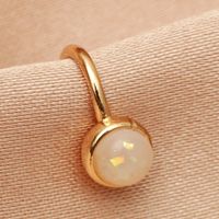 Wholesale Jewelry Opal U-shaped Copper Nose Clip Nihaojewelry main image 3