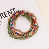 Rice Beads Crystal Splicing Bohemian Style Bracelet Wholesale Jewelry Nihaojewelry sku image 1