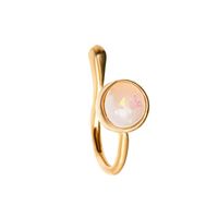 Wholesale Jewelry Opal U-shaped Copper Nose Clip Nihaojewelry sku image 1
