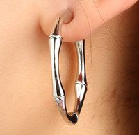 Irregular Twisted Simple Circular Metal Earrings Wholesale Jewelry Nihaojewelry sku image 6
