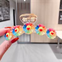 Wholesale Cartoon Fruit Floret Children's Transparent Catch Clip Nihaojewelry sku image 3