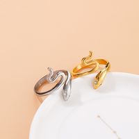 304 Stainless Steel 18K Gold Plated Fashion Animal main image 5
