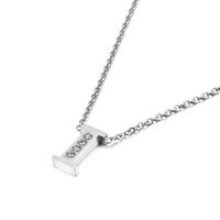 Fashion Letter Titanium Steel Plating 18K Gold Plated Women'S Necklace sku image 9