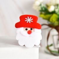 Christmas Santa Claus Bear Flannel Patting Circle Wholesale Nihaojewelry sku image 18