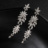 Alloy Fashion Flowers Earring  (alloy) Nhhs0375-alloy sku image 2