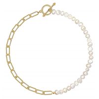 Großhandel Schmuck Mode Perle Perle Kupfer Halskette sku image 2
