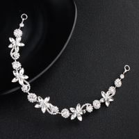 Womens  Exquisite Rhinestone Star Floral Plating Alloy Hair Accessories Hs190418118177 sku image 1