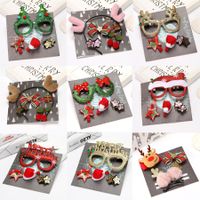 Christmas Glasses Hairpin Decorations Wholesale Nihaojewelry main image 1