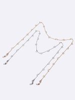 Hot Two-piece Set Eyeglasses Chain Gold And Silver Color Moon Xingx Glasses Cord Cross-border Mask Chain main image 4
