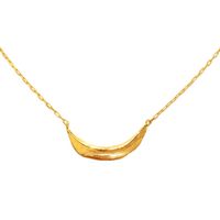 Retro Crescent Copper Hollow Clavicle Chain Wholesale Nihaojewelry main image 6
