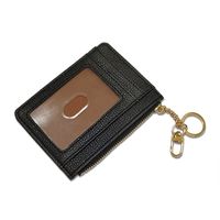 Cross-border New Arrival Korean Style Creative Zipper Coin Purse Men And Women Fashion Color Contrast Card Holder Multiple Card Slots Key Hook Wallet main image 4