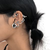 Retro Irregular Rose Ear Bone Clip Wholesale Nihaojewelry main image 1