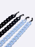 Simple Fashion Chain Acrylic Black Blue 2 Piece Glasses String Wholesale Nihaojewelry sku image 1