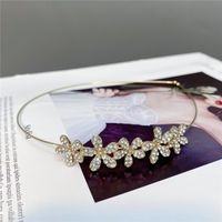 Fashion Three-dimensional Decorative Metal Thin Headband Wholesale Nihaojewelry sku image 1