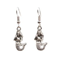 European And American Jewelry European And American High Profile Retro Earrings Halloween Spider Long Earrings Animal Boat Anchor Earrings sku image 6