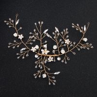Beads Fashion Flowers Hair Accessories  (alloy) Nhhs0116-alloy sku image 1