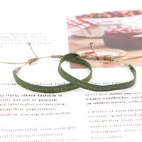 Ethnic Style Dark Green Embroidered Pattern Bracelet Wholesale Nihaojewelry main image 5