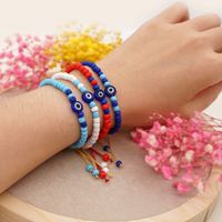 Ethnic Style Geometric Eyes Color Beaded Bracelet Nihaojewelry main image 1