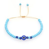 Ethnic Style Geometric Eyes Color Beaded Bracelet Nihaojewelry main image 3