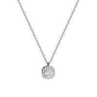 Titanium Steel Simple Geometric Zircon Pendant Necklace Wholesale Jewelry Nihaojewelry main image 6