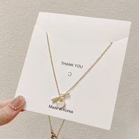 One Arrow Through The Heart Pendant Korean Style Necklace Wholesale Jewelry Nihaojewelry main image 4